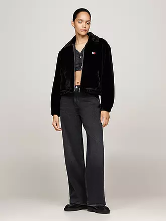 TOMMY JEANS | Jacke in Felloptik | 